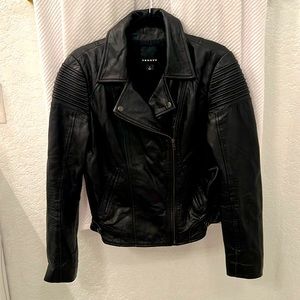 Leather Moto Jacket